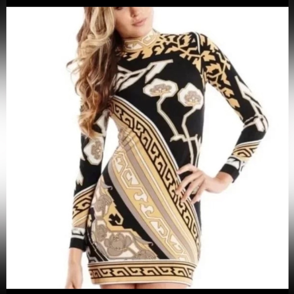 Marciano Baroque Divine Tunic Mini Dress